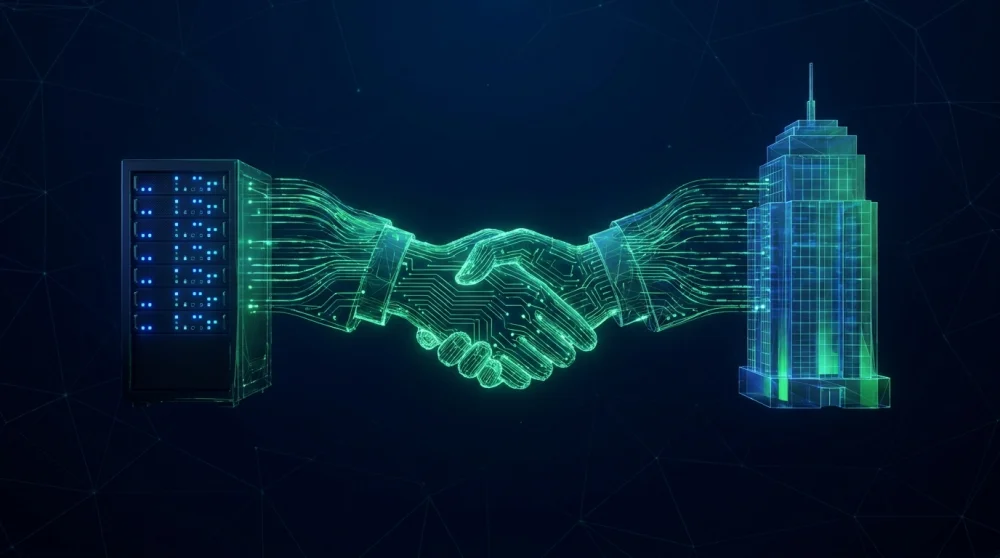 Infográfico técnico detalhando o fluxo de integração de conversões offline entre CRM e Google Ads via API.